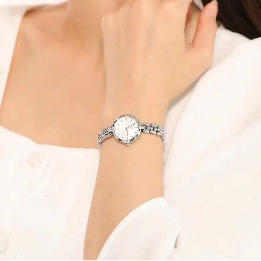 OST - Dreams and Luck Cubic Bracelet Silver Women's Metal Watch - OST - Watch - Harumio