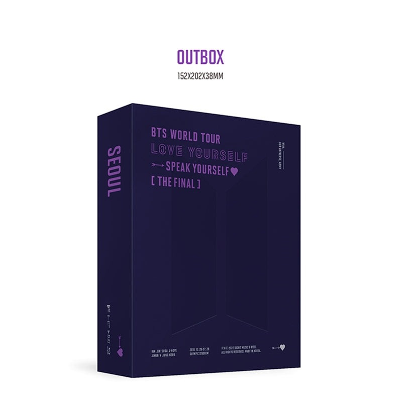 BTS - World Tour 'Love Yourself: Speak Yourself' [The Final] Blu-ray