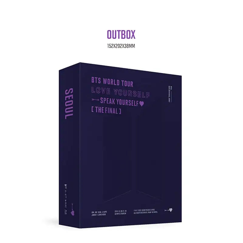BTS - World Tour 'Love Yourself: Speak Yourself' [The Final] Blu-ray - BTS - DVD - Harumio