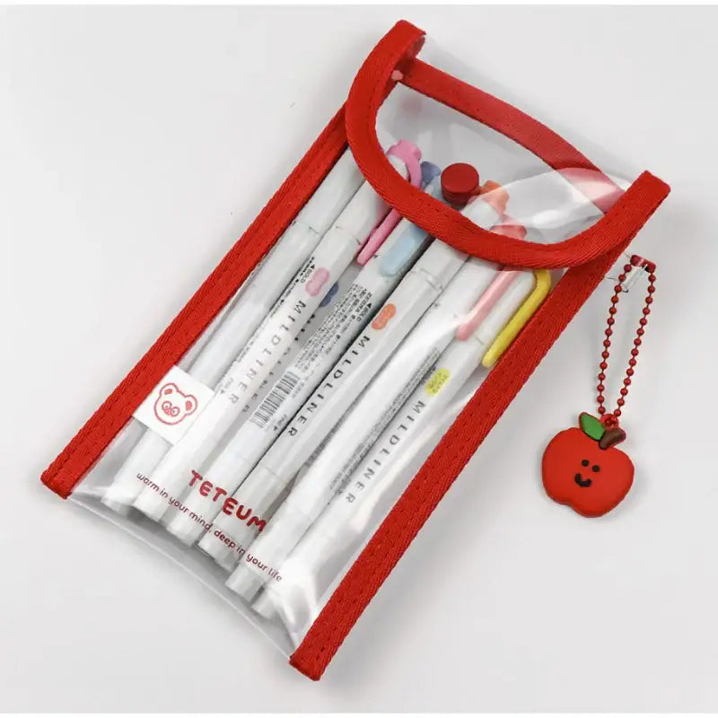 Teteum - Clear Pencil Case - Teteum - Stationary - Harumio