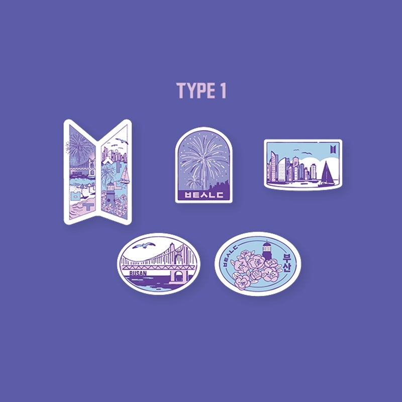 BTS - Yet To Come In BUSAN - City Sticker Set Busan