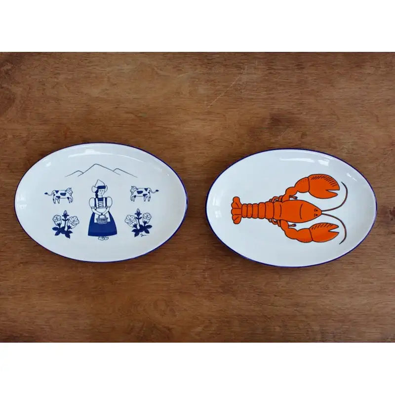 1537 - Large Oval Plate - 1537 - Plates - Harumio
