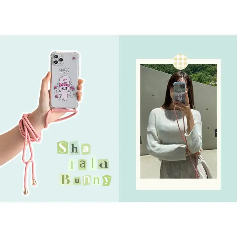 Esther Bunny - Hands Free Phone Case - Esther Bunny - Phone Cases - Harumio