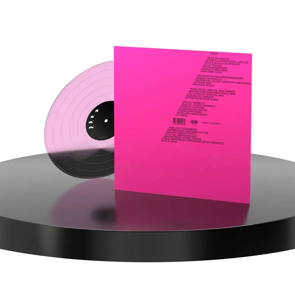 Lang Lee - PRIDE : Live in Seoul 2022 (LP) - Lang Lee - Album - Harumio