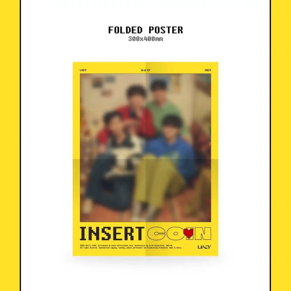 LUCY - INSERT COIN : 3rd EP - LUCY - Album - Harumio