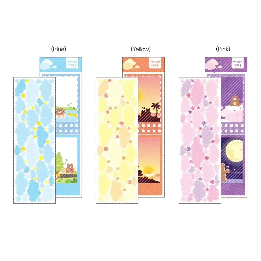 WANNATHIS - Cloud and Tree Sticker Set - WANNATHIS - Accesories - Harumio