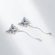 CLUE - Butterfly Blue Summer Dream Earrings - CLUE - Jewelry - Harumio