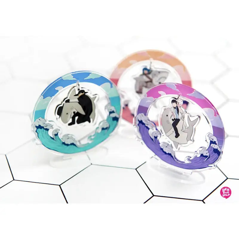 Legal Pirate Parfait - Acrylic Charm Stand - Webtoon Shop - Acrylic Stand - Harumio