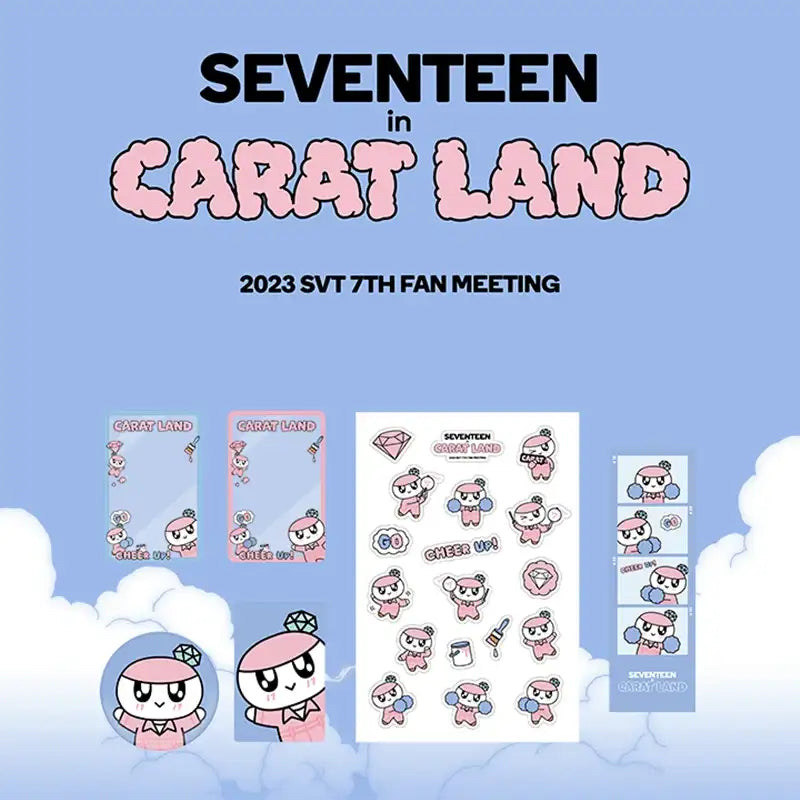 SEVENTEEN - 2023 CARAT LAND - Bongbongee Deco Kit