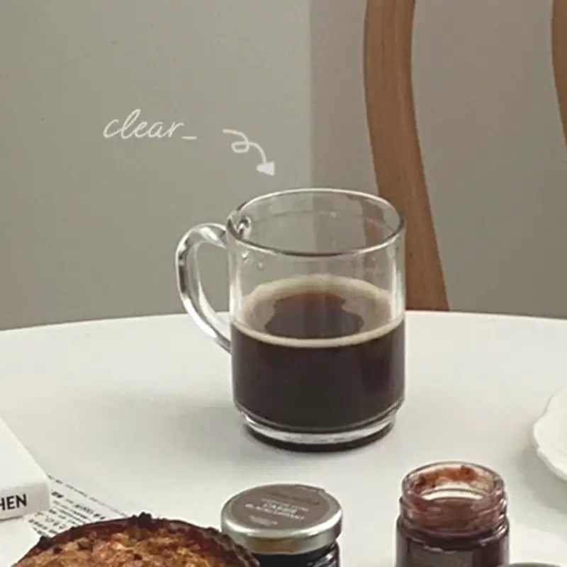 Like A Cafe - Clear Versailles Mug - Like A Cafe - Home & Living - Harumio