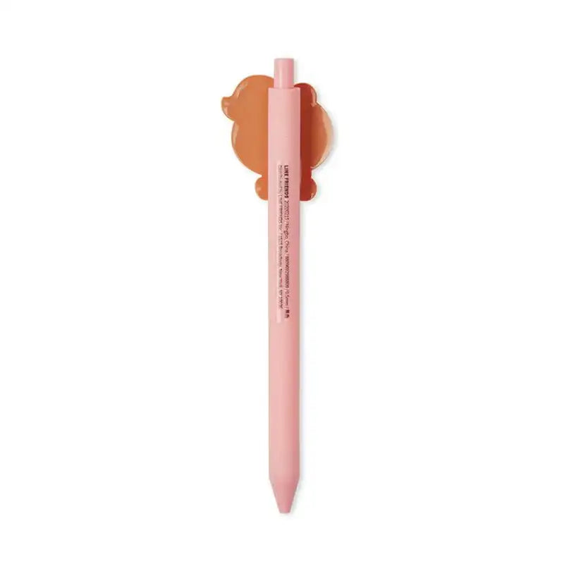 Line Friends - Silicone badge gel pen - Line Friends - Stationery - Harumio