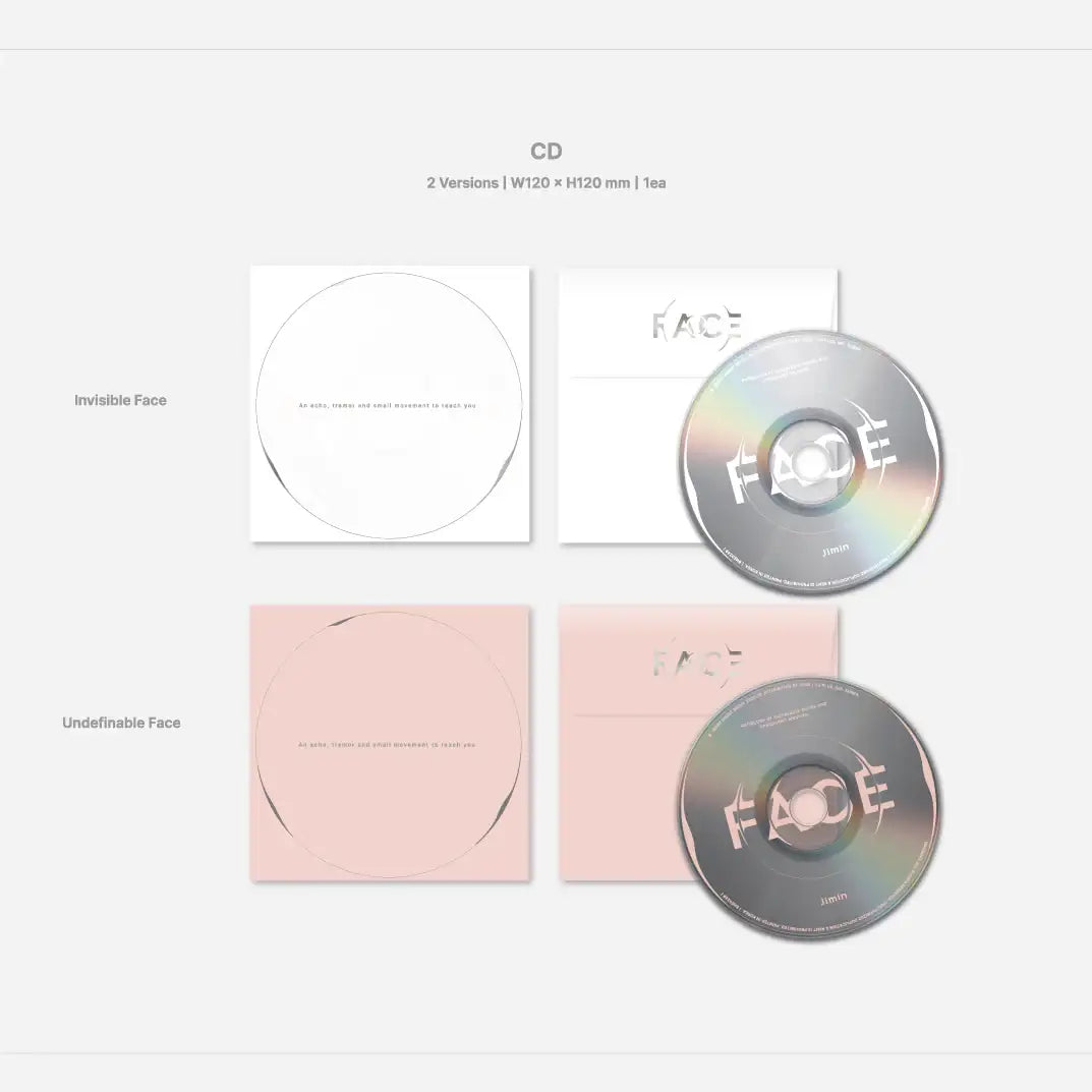Jimin (BTS) - Face : 1st Album (Weverse Album + Photobook Versions) - Jimin (BTS) - Album - Harumio