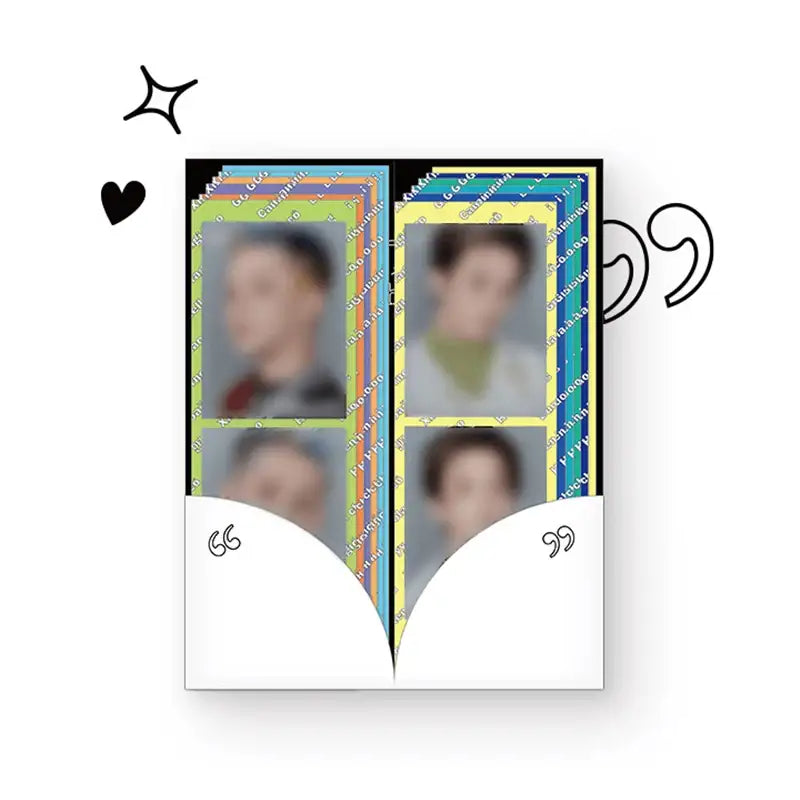 TREASURE - HELLO - 2cut Photo + Sticker Set - TREASURE - Photo Set - Harumio