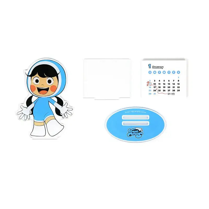 Yumi's Cells - 2022 Acrylic Stand Calendar - Yumi's Cells - Merchandise - Harumio