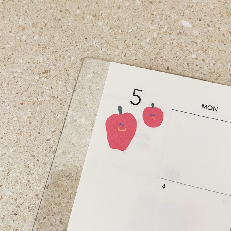 Dinotaeng - Fruity's Glitter Sticker