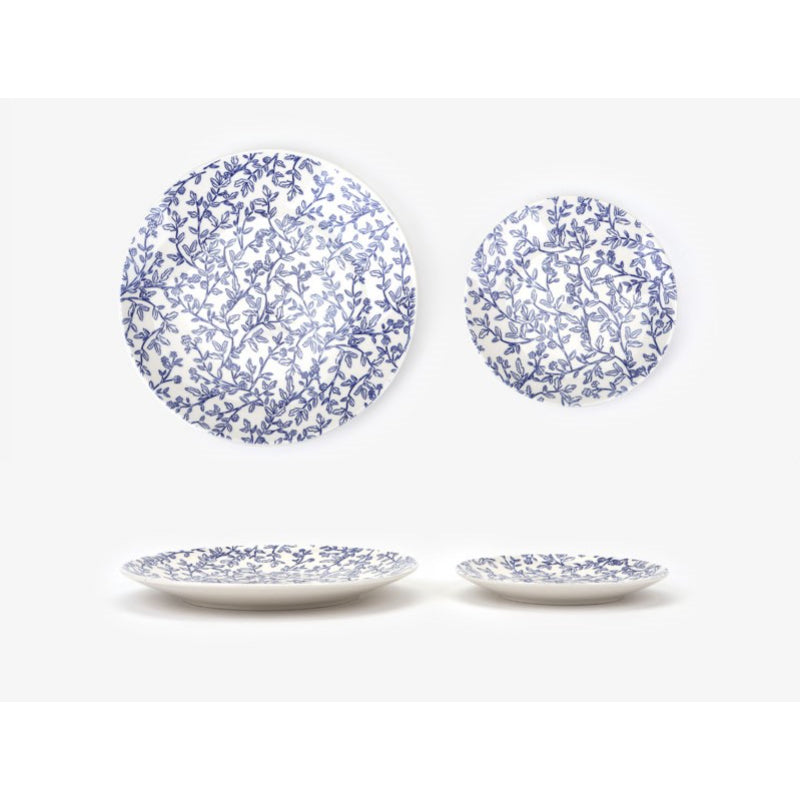 Dailylike x 10x10 - Blue Line Series Round Plate Set