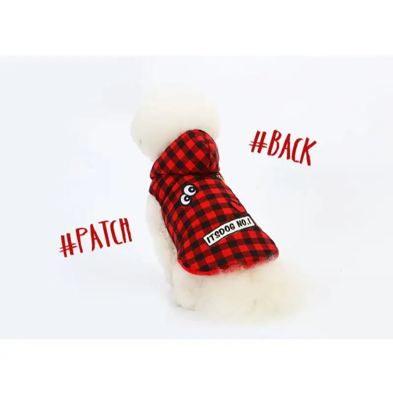 ITSDOG - Pet Reversible Checked Padded Vest - ITSDOG - Pet Clothes - Harumio