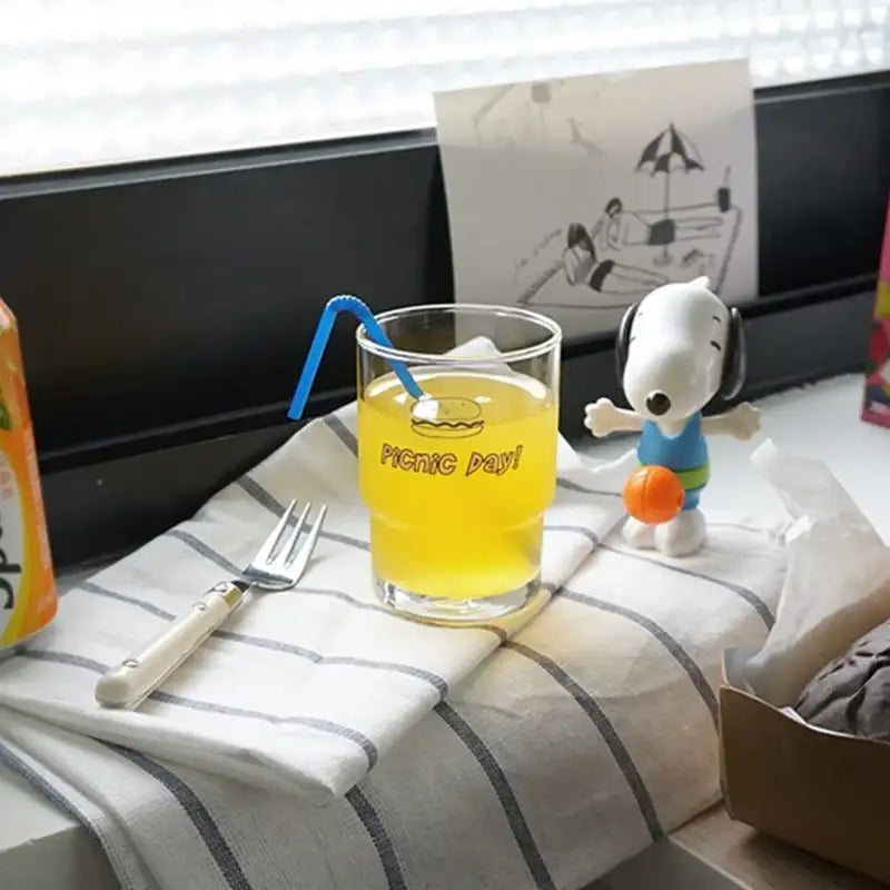 Like A Cafe - Picnic Day Glass Cup - Like A Cafe - Home & Living - Harumio