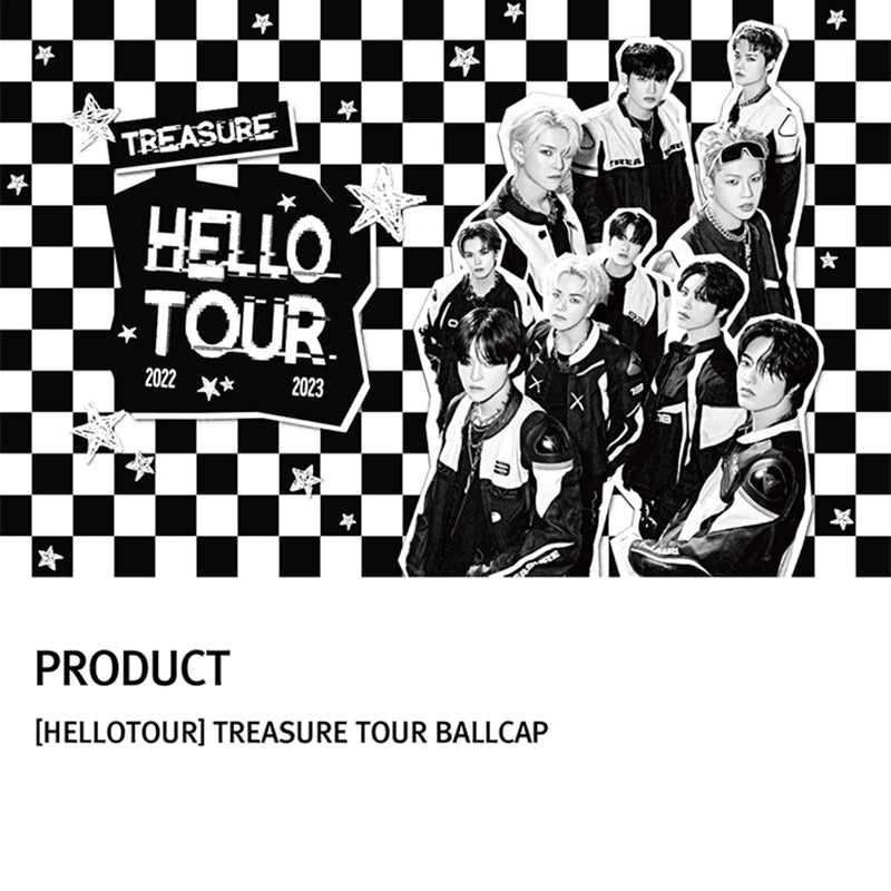 TREASURE - HELLO Tour - Ball Cap