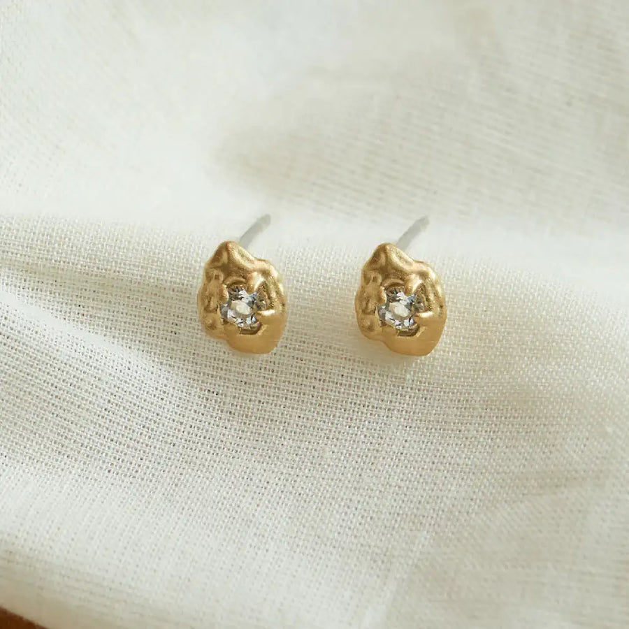 CLUE - Collection Vintage Pendant Gold Earrings - CLUE - Jewelry - Harumio