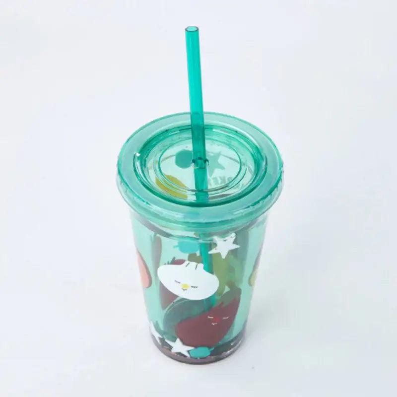Butter - BT Broccoli Friends Straw Tumbler - Modern House - Home & Living - Harumio