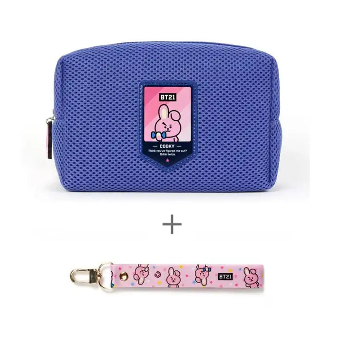 BT21 x Monopoly - Air Mesh Daily Pouch - Monopoly - Bag - Harumio