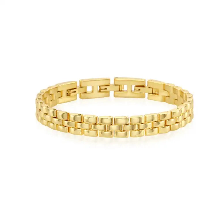 OST - Triple Line Silver Bracelet - OST - Jewelry - Harumio