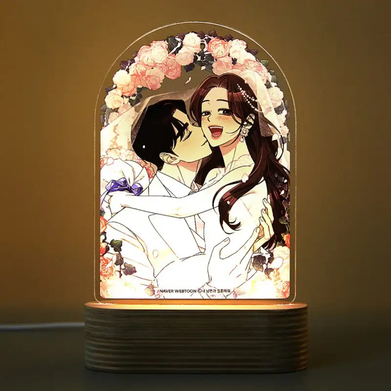 Marry My Husband - Acrylic Romance Mood Light - WEBTOON FRIENDS - Acrylic Mood Light - Harumio