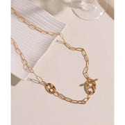CLUE - C Collection Iconic C Drop Two-Way Long Necklace - CLUE - Jewelry - Harumio