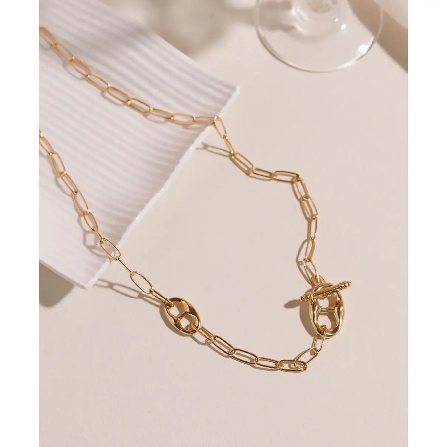 CLUE - C Collection Iconic C Drop Two-Way Long Necklace - CLUE - Jewelry - Harumio