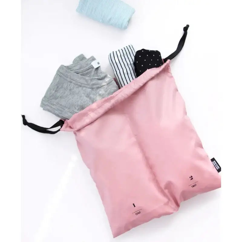 Iconic - Pink Split Pouch - Iconic - Bags - Harumio