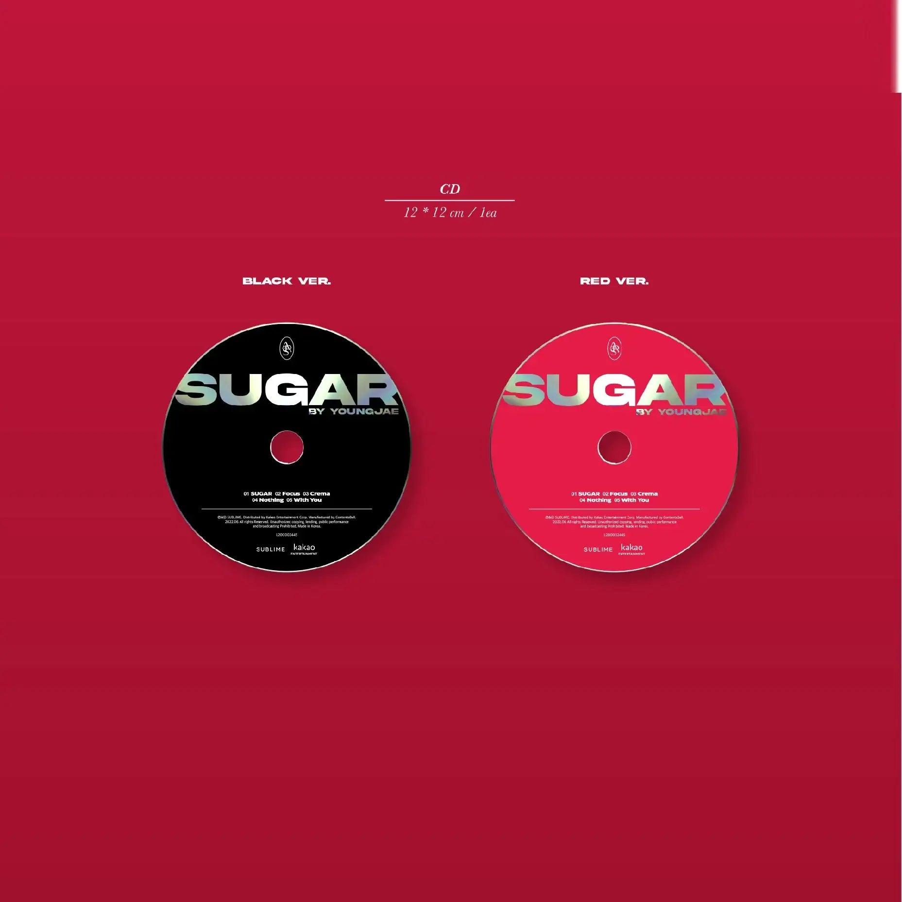 Youngjae - SUGAR : Mini Album Vol. 2 - Youngjae - Album - Harumio