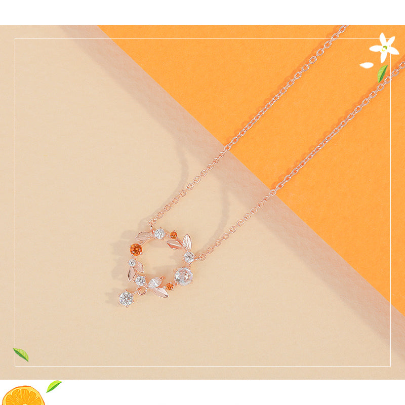 CLUE - Jeju Tangerine Silver Necklace
