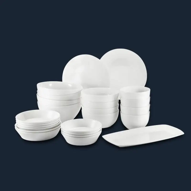 Fine Bone China Korean Tableware 25P Set - Modern House - Kitchenware - Harumio