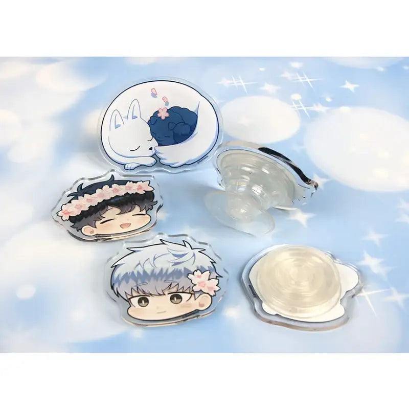 Cherry Blossoms After Winter - Acrylic Toon Socket - Webtoon Shop - Griptoks - Harumio