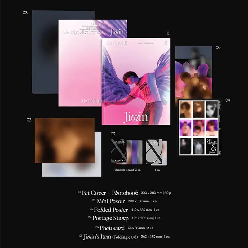 BTS - Special 8 Photo-Folio Me, Myself, and Jimin 'ID:Chaos' - BTS - Photobook - Harumio