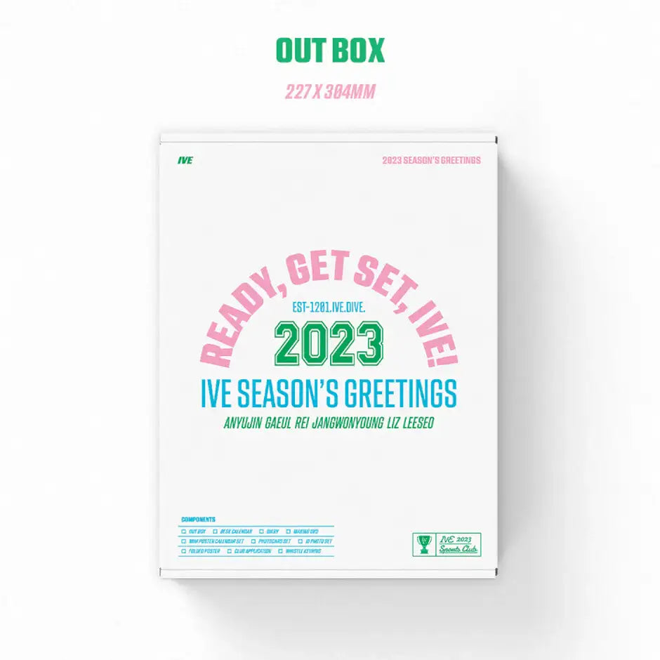 IVE - 2023 Season's Greetings (READY, GET SET, IVE!) - IVE - Season's Greetings - Harumio
