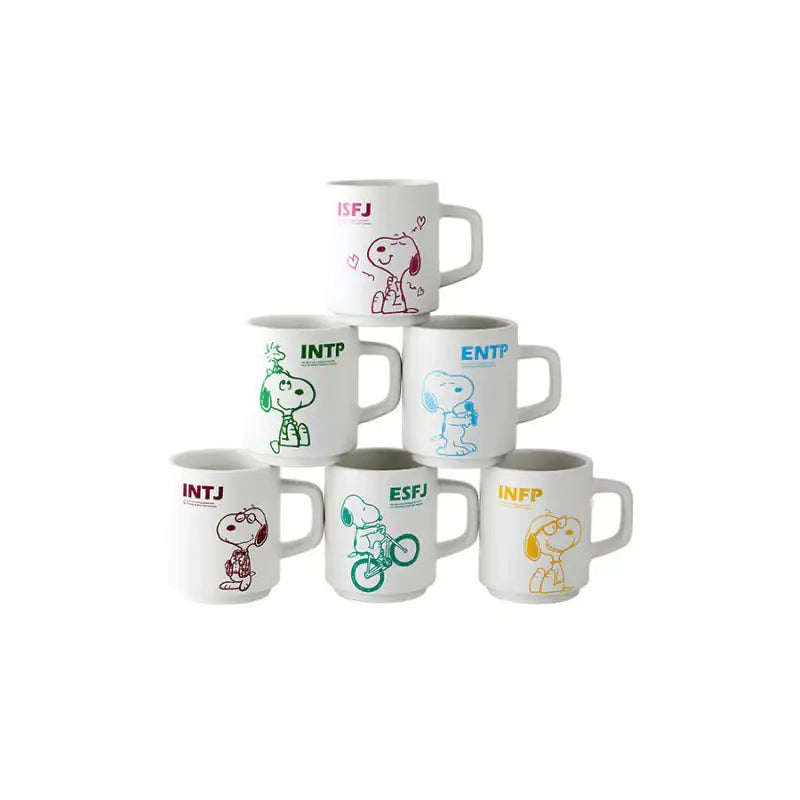 Bo Friends x Peanuts - Snoopy MBTI Mug - Bo Friends - Mugs - Harumio