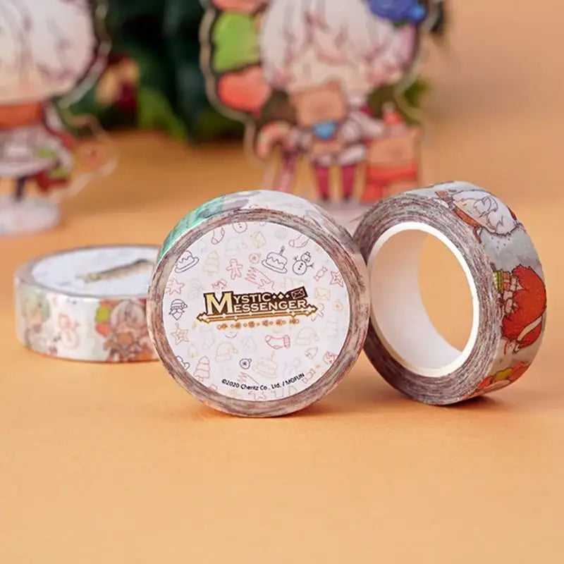 Mystic Messenger - Gold Glitter Masking Tape - Mystic Messenger - Accessories - Harumio
