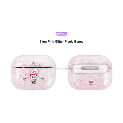 Esther Bunny - Bling Glitter AirPods Pro Case