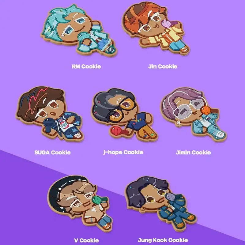 BTS x Cookie Run: Kingdom - Magnet Set - BTS - Magnet - Harumio