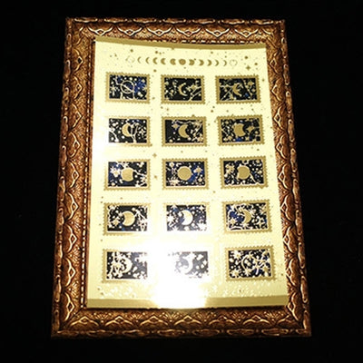 Libet - Moon Gold Foil Stamp Sticker