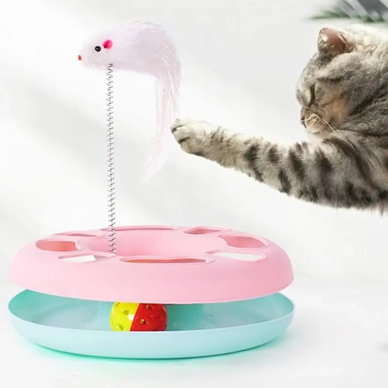 Yog!ssw - Cat Pastel Trackball Toy - Jungle Monster - Pet - Harumio