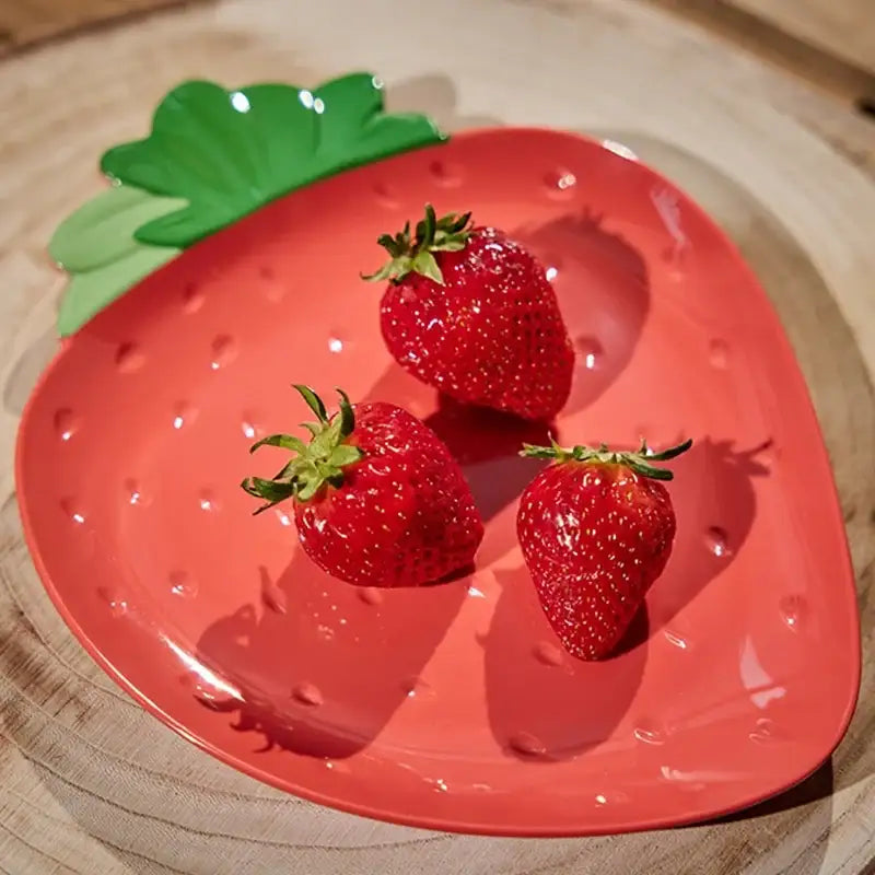 Korean Sweet Dessert - Fruit Shaped Plate - Modern House - Home & Living - Harumio