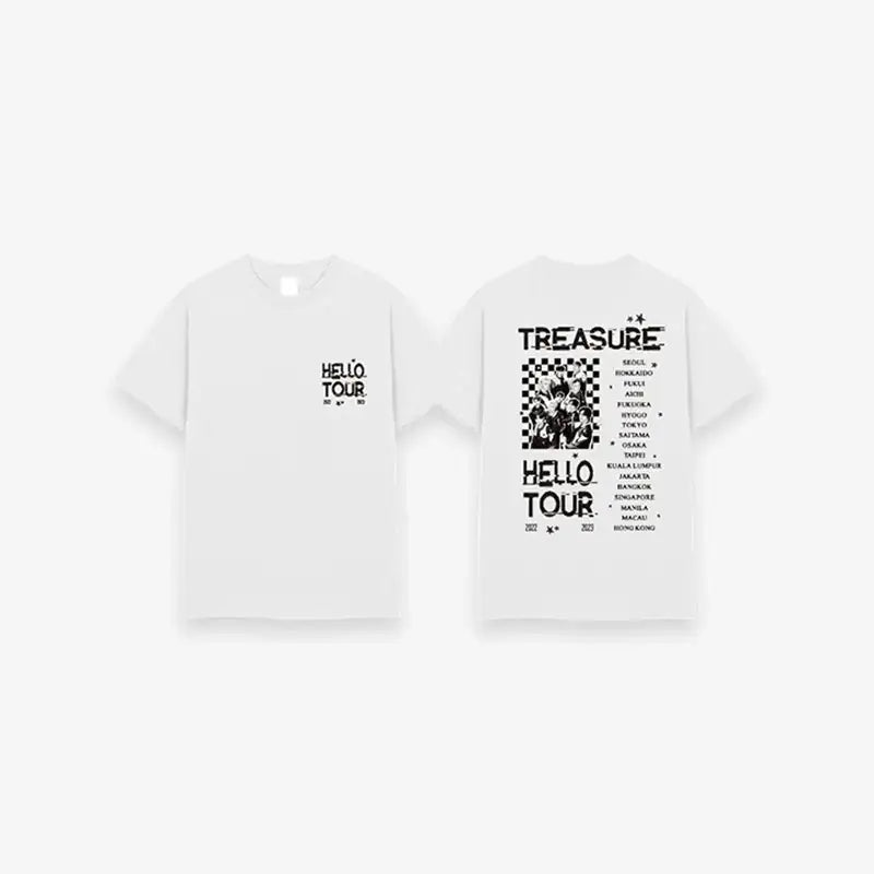 TREASURE - HELLO Tour - T-Shirts - TREASURE - T-Shirts - Harumio