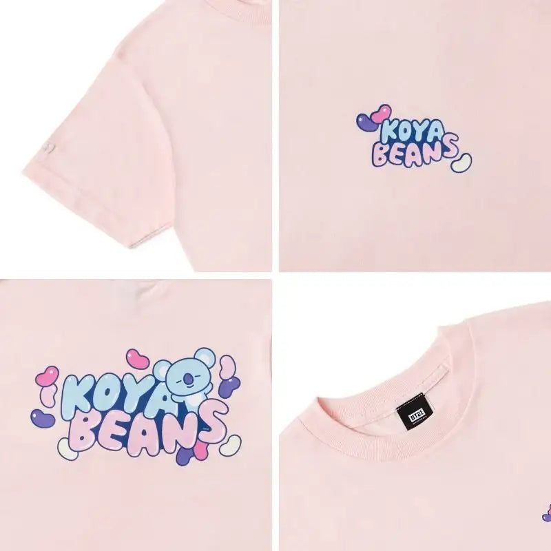 BT21 - Snacks Short Sleeve T-Shirt - BT21 - T-Shirt - Harumio