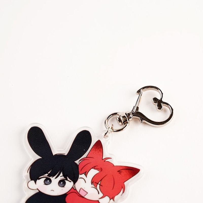 White Eared Artist x MOFUN - Acrylic Keyring