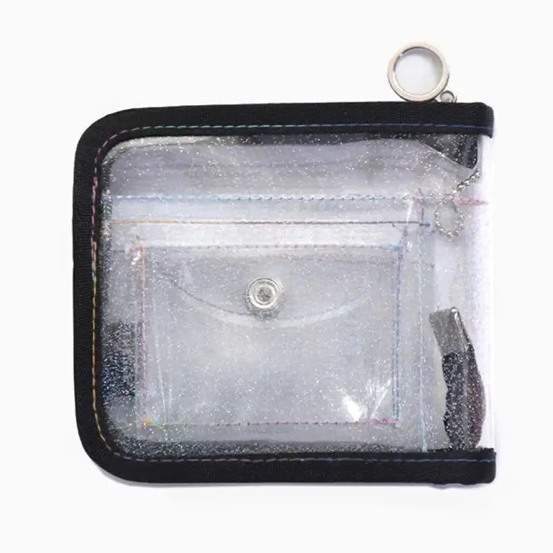 THENCE - PCC Sewing Glitter Wallet - Clear - THENCE - Wallet - Harumio