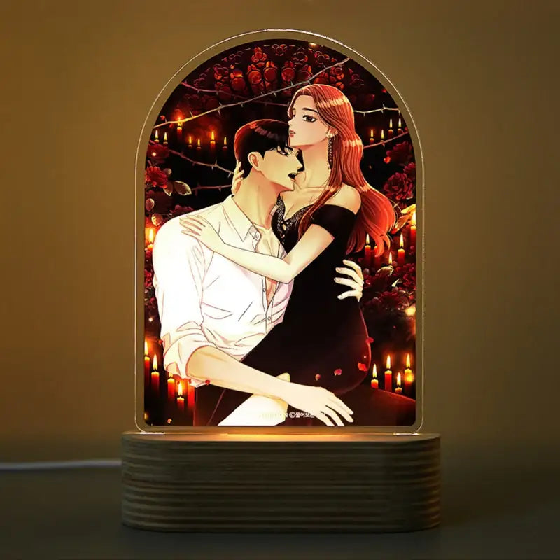 Bitten Contract - Acrylic Romance Mood Light - WEBTOON FRIENDS - Acrylic Mood Light - Harumio