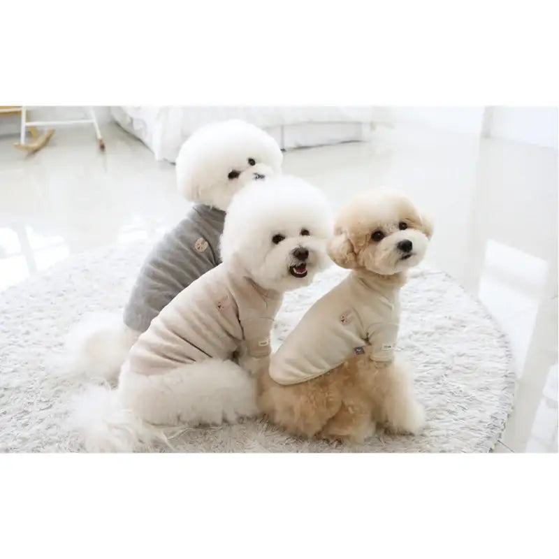 ITSDOG - Pet Fluffy Basic T-Shirt - ITSDOG - Pet Clothes - Harumio